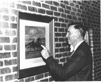 Man at Belair Stables (Dedicat